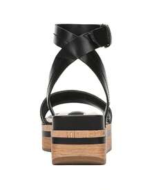 Franco Sarto L-Hava Leather Strappy - Black - View 4