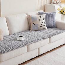 Tomnk Waterproof Couch Covers, Washable Sofa Couch Cover For Pet, Non Slip Sofa Cover, Dust And Stain Resistant, Thick Soft Fuzzy Furniture Cover For Daily Use, Room Decor, Back To School Season(Multiple Sizes Available) - Multicolor - View 6