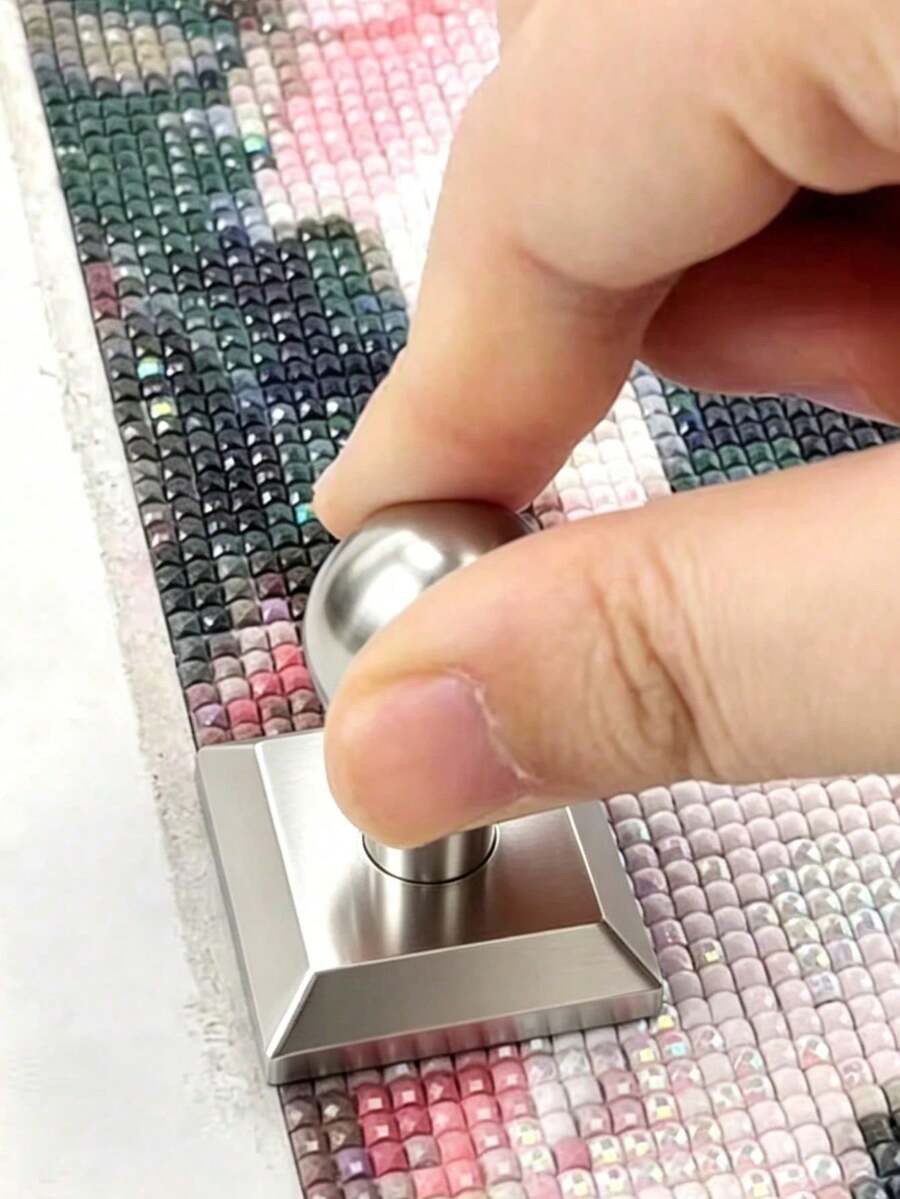 1 Set 3D Printed Diamond Painting Roller And Detachable Ergonomic Diamond Painting Pen, Labor-Saving Diamond Dotting Tool, Multi-Color Square And Round Diamond Tools, Diamond Painting Cross Stitch Craft Material Set, Adult Handmade Diamond Painting Accessories, Diamond Sorting Tray, Fast Dotting Pen, Multi-Layer Diamond Storage Box, Diamond Painting Press Roller, Handmade Diamond Painting Consumables, Dotting Tools