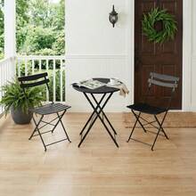 Patio Furniture - Black - View 6