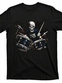 Men Outdoor Tees & Tanks - Black - View 1