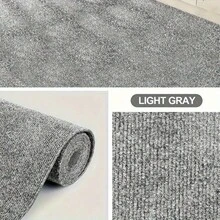 1 rollo de alfombra con respaldo desprendible y adhesivo, con una superficie autoadhesiva antideslizante. Estas alfombras suaves son adecuadas para alfombras, azulejos, cocina, dormitorio, interior y exterior, alfombra multiusos - 1PC - Ver 9