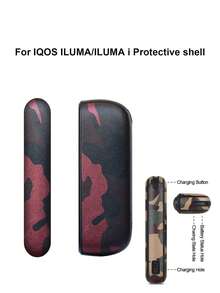 1 buah Casing Pelindung IQOS ILUMA/ILUMA Seri I, Aksesori Penting, Desain Serbaguna, Portabel, Anti Jatuh, Anti Gores, Anti Sidik Jari, Perlindungan 360°, Gaya Pasangan Multi-Warna, Unisex, Kulit PU Halus, Sentuhan Nyaman, Kasual Bisnis, Casing Pelindung Khusus yang Sangat Cocok, Termasuk Kotak Hadiah - Kamuflase ILUMA/ILUMA i - View 11