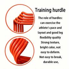 CENLEN 5-Pack 15cm Hurdles For Speed Training, Durable Exercise Equipment For Football And Basketball, Agility And Speed Training Kit - 5 Yellow 15cm - View 3