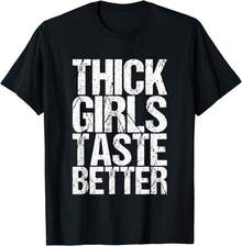 Funny Shirts For Women With Sayings Thick Girls Gift Unisex T-Shirt - 黑色 - 查看 1