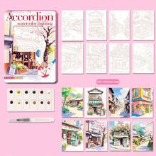 The Magic Water Book Is A Watercolor Painting Book That Can Be Colored Multiple Times. It'S A Portable Educational Doodling Toy - Multicolor - View 11