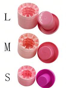 1pc Silicone Ice Cube Tray With Lid, Cylinder Shaped Ice Mold, Easy Release Squeeze Ice Cup, Stackable Ice Cube Trays, Silicone Material, Quick Freeze, Beverage Cooler, Home Bar Tool, Suitable For Christmas, Holiday Party, Summer Drinks, Adults, Multi-Functional Ice Maker - Multicolor - View 11