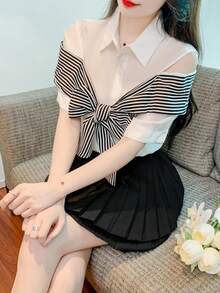 Women Tops - White - View 2