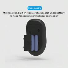 Acer OMR930 Wireless Mouse: Slim And Portable, Ideal For Office Use | Ultra-Quiet Buttons + Anti-Slip Scroll Wheel | Long-Lasting Battery Life | Comfortable Hand Fit | Stylish Matte Black | Unrestricted And Free Operation - View 4