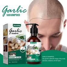 Champú de ajo, champú anticaspa para el cabello con picazón, elimina la caspa, hongos, previene la picazón del cuero cabelludo, la psoriasis y la caída del cabello - 1 - Ver 8