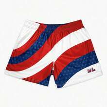 2026 Summer New Hot Children/Youth Shorts Baseball Lifestyle 101 Patriot Pitch Shorts Oversized Breathable Quick Drying Shorts - KDZXH1103 - 查看 3