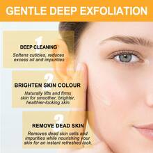OUHOE 50g Exfoliating Gel, Pore Minimizing Scrub For Face & Body - Gently Removes Blackheads & Dead Skin, Unclogs Pores For Smooth, Glowing Skin - Daily Use For All Skin Types,Skin Care Sets,Makeup,Skin Care,Travel Essential,Quick Ship Items,Free Shipping - 深層去角質凝膠 - 查看 7