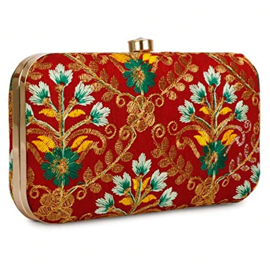 LONGING TO BUY - Bolso de mano para mujer, diseño hecho a mano para mujer, bolso de mano para mujer - Granadas Multi-1 - Ver 1