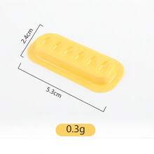 100Pcs Disposable Lash Glue Holders, Multicolor Plastic 6-Slot Lash Glue Trays, Individual Eyelash Extension Glue Pallets, Portable Lash Tech Supplies For Eyelash Extension, Lash Glue Storage Application, Salon Home Use - Multicolor - View 6