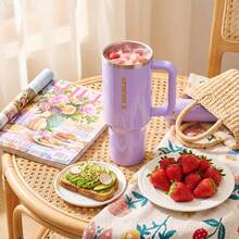 STANLEY Quencher ProTour Flip Straw Tumbler With Leakproof Lid, 40oz Insulated Stainless Steel Travel Cup, Gifts For Women Her Men Him, Valentine's Day Gifts Mother's Day Gifts New Year Christmas Stocking Stuffers, Light Purple - Màu Lilac Tím - Xem 4