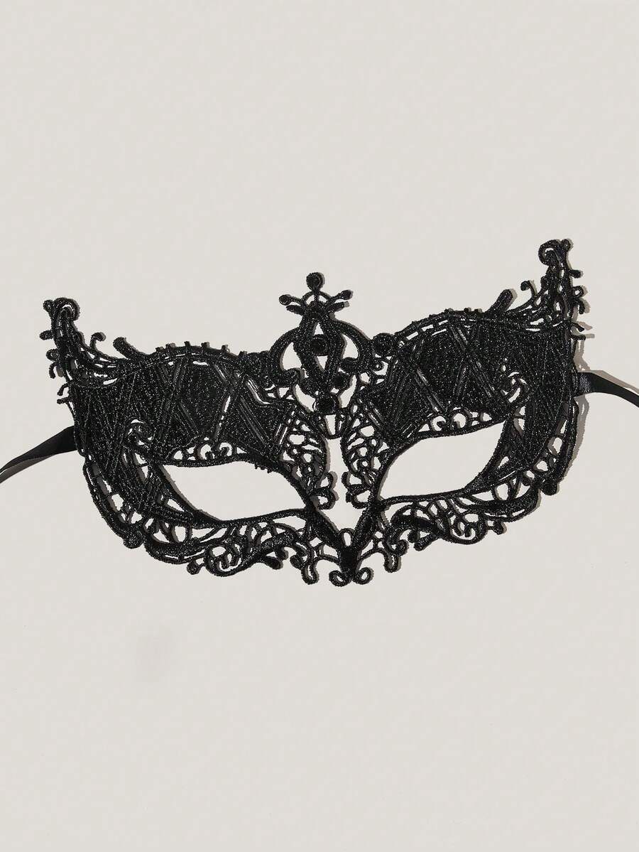 Lace Eye Mask Costume Party Outfit - View 1