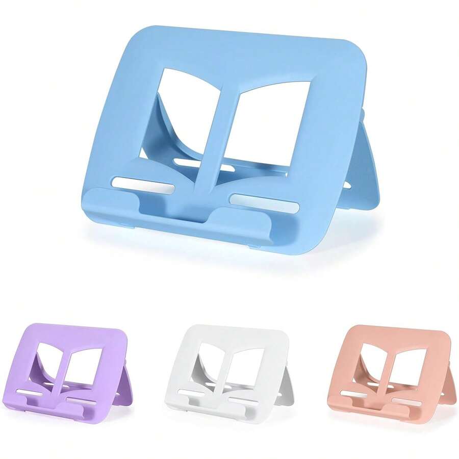 1pc 11.82" X 8.26" Adjustable Laptop Stand - Waterproof Desk Shelf, Lightweight, Hands-Free - Multicolor - View 1