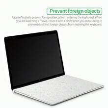 適用於 MacBook Air Pro 13/14/15/16 吋筆電螢幕鍵盤保護墊，防刮、防塵、防油超細纖維材質，有效防止鍵盤螢幕印痕 - 查看 4