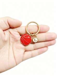 Personalized Volleyball Keychains – A Perfect Christmas And Thanksgiving Gift For Players. - Basketball Style - View 4