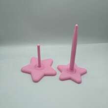 1pc Star Pink Rotating Yarn Winder Upgrade Edition Yarn Storage Winding Shaft Thickened - A - View 3