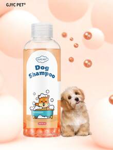GJYC PET 狗狗香氛洗髮乳與護髮乳，美容護理產品，使毛髮柔軟亮澤，經典清新香調，持久留香，5.07盎司 - 橘色 - 查看 1