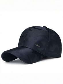 1pc Camouflage Mesh Baseball Cap, Breathable & Quick-Drying, Versatile For Outdoor And Daily Wear - Multicolor - View 10