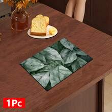 1pc Vintage Botanical Pattern Absorbent Dish Drying Mat, Home Decor, Suitable For Espresso Machine, Sink, Faucet, Bathroom, Kitchen Accessories - Multicolor - View 13