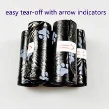 Count Black Pet Poop Bags, Portable, Clean, For Cars, Small Trash Cans, Replaceable Original Trash Bags, Pet-Specific Trash Bags, Leak-Proof Pet Poop Bags, Suitable For Outdoor Dog Walking, Smart Outdoor Pet Poop Bags. - Black - View 8