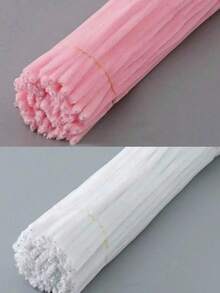 100根/200根彩色手工毛根，毛绒棒，玩具，毕业礼物，节日DIY工艺品，DIY艺术装饰，创意礼品包装，派对装饰，工艺爱好礼品，手工工艺品，工艺用品 - 多色 - 查看 8