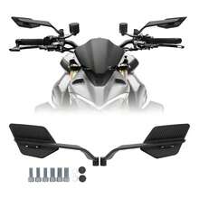 Modified Folding Rearview Mirror For Motorcycle, Motorcycle Rearview Mirrors Universal Spoiler Spare Parts, Made Of Aluminum Alloy, Not Easily Damaged. - A - View 11