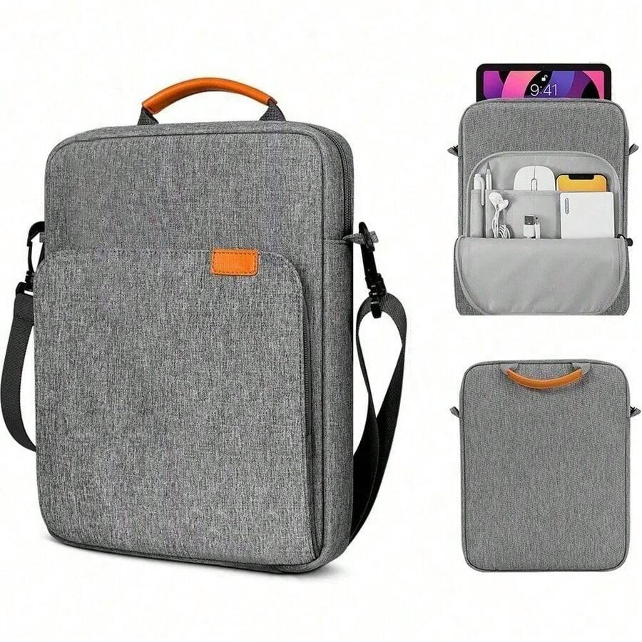 Tablet Case Bag For 11 And 13 Inch Screen Sizes - Gray - View 1