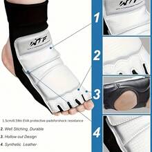 TM Brand Sports Foot Protector, Effectively Protect Feet During Training And Competitions - White - View 4