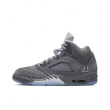 Nike Jordan Air Jordan 5 Retro "Wolf Grey" Classic Comfort Mid-Top Retro Basketball Shoes Men's Grey - DD0587-002 - View 10