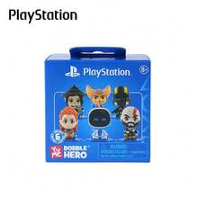 Sony Official PlayStation Mystery Box, Classic Console Controller Mini Figure, Retro Gaming Desk Ornament For Teens Adults, Aesthetic Gamer Room Decor, Collectible Acrylic Display Accent, Unique Birthday Holiday Gift For Video Game Fans - Blue - View 3