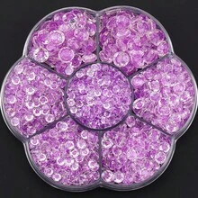 5000pcs/Box, 2mm, 3mm, 4mm, 5mm, 6mm, 5 Sizes, Silver-Tone Crystal Beads, Flower-Shaped Box, Flat-Back Crystal Rhinestones, Multi-Color Crystal Gems, Jewelry Beads, Glass Stones, 3D Diamond Pattern Decor, Shiny Nail Art Stickers, Suitable For Clothes, Bags, Shoes, Cups, Phone Cases, Crafts, DIY Decorations - Non-aB Colors - View 93