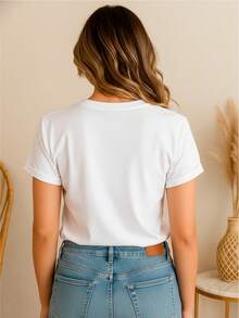 100% "Heart Of Love" T-Shirt - White - View 2