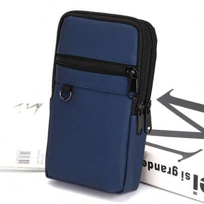 Bolsa de cintura para teléfono móvil unisex con estilo - Bolsa de hombro/bandolera duradera e impermeable, adecuada para senderismo y correr.