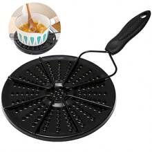 Iron Heat Diffuser Plate, Even Heat Distribution, Gas Stove Stewing Ring Flame Reducer, Glass Cooktop Converter, Enamel Gas Stove Heat Conductor, Anti-Scorch Milk Pot Heating Plate, Gas Stove Heat Insulation Plate - View 6