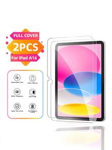 适用于 iPad 10/11 代 (A16) 的两片装钢化玻璃屏幕保护膜，安装简便，完美贴合，防刮耐磨，全覆盖，表面光滑，采用优质材料制成，有效保护屏幕免受刮擦，是学生和专业人士的必备之选，也是 iPad 用户的理想配件。这款保护膜时尚耐用，具有类似纸张的质感，是平板电脑的理想保护壳和实用配件。 - 2PCS-Glass - 查看 22