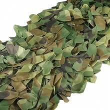 1pc Camouflage Military Mesh Lightweight Durable Sunshade Net Canopy Outdoor Decoration Jungle Hunting Blind Shooting Camping Photography Mesh - camouflage - View 12