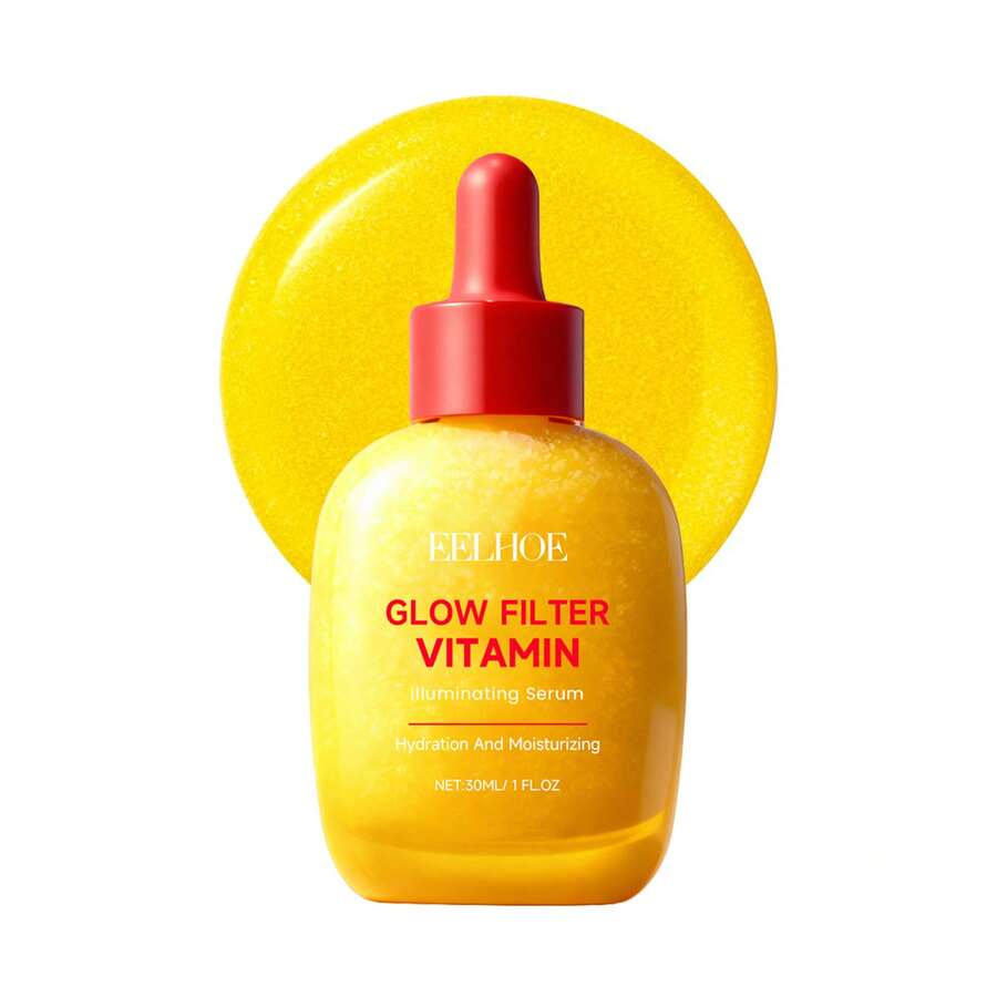 EELHOE Vitamin Illuminating Serum | Niacinamide 4% + Brightening Vitamin C Face Glow Serum With Hyaluronic Acid & Vitamin E | Dark Spot, Uneven Tone Care | Korean Skincare, 1 Fl.Oz - 正裝 - 查看 1