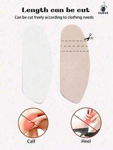 10/20pcs Neutral Summer Panty Liners, Breathable Semi-Transparent Sweat-Absorbing, Prevent Friction During Sports, Fitness And Hiking - Multicolor - View 4