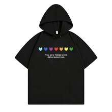 Plus Size Sweatshirts & Hoodies - Black 9107 - View 1