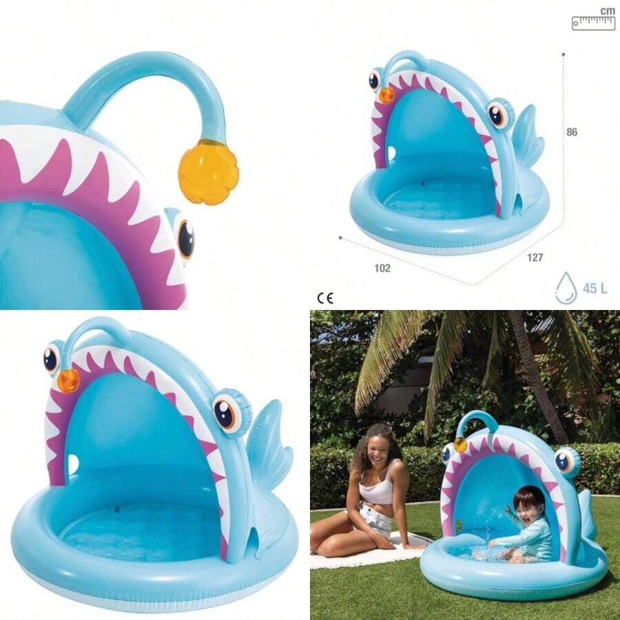 INTEX インテックス プール ベビープール アングラ―フィッシュベビープール 58419 [日本正規品] - 写真の通り - チェックする 1