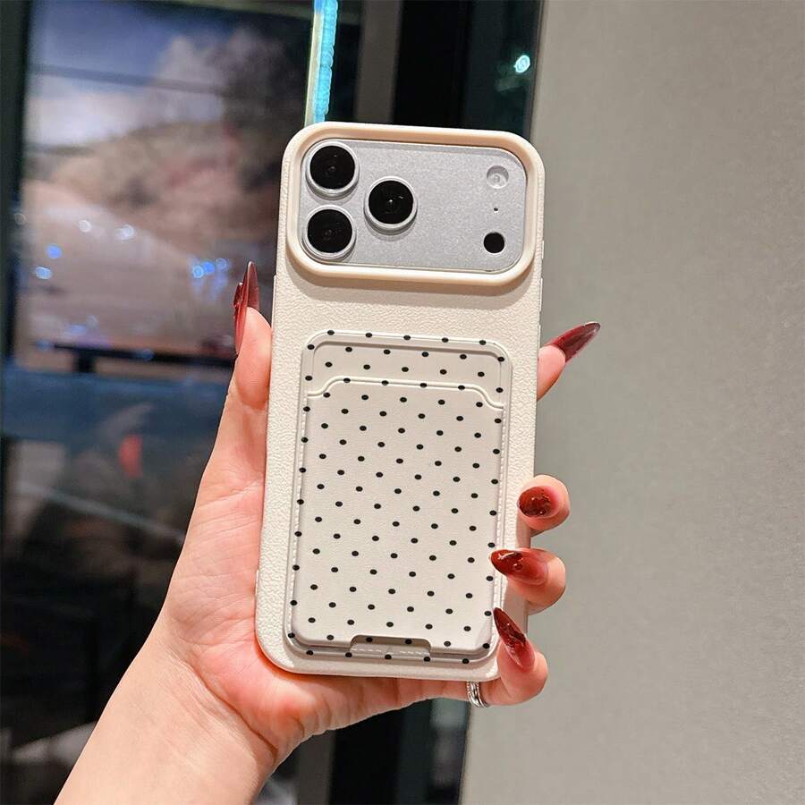 Fashionable Matte Yellow Leopard Print TPU Phone Case Compatible With 14/13/12/11 Series, X/Xs, 8/7 Plus - Durable Protective Cover - Multicolor - View 1