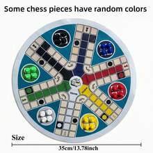 6-Player Classic Fast-Paced Board Game, Perfect For Holiday Parties And Family Gatherings - Multicolor - View 4