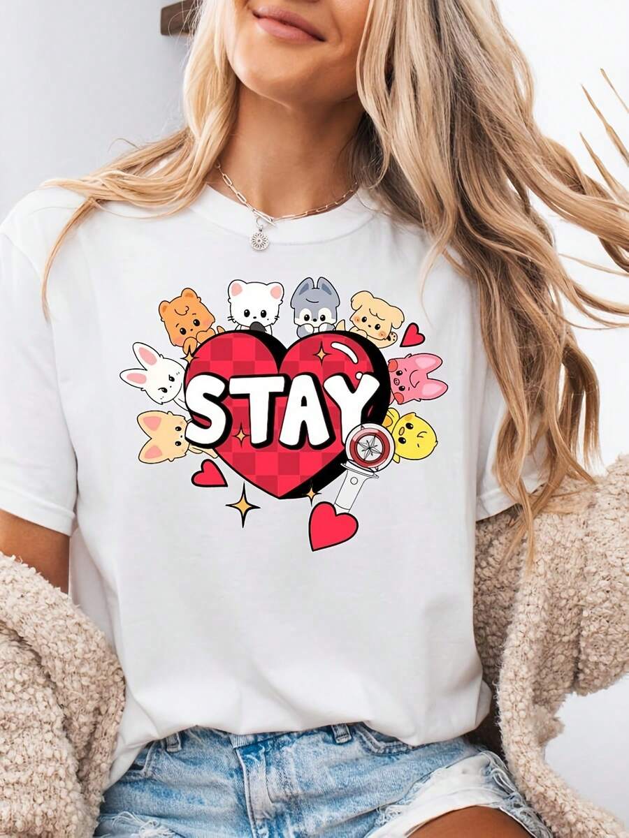 Women T-Shirts - White - View 1