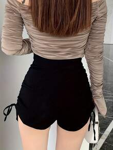 Women Pants - Black - View 8