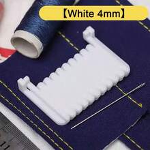 4pcs/1 pieza Clips de costura con bisagra ayudan a crear puntadas perfectas; Reglas de costura - Una guía de costura DIY para asegurar puntadas uniformes; Adecuado para principiantes en costura, reparaciones y bordado; Un regalo perfecto para madres, parejas, amigos y personas mayores. - Multicolor - Ver 13