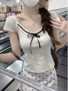 Women Tops - Apricot - View 9